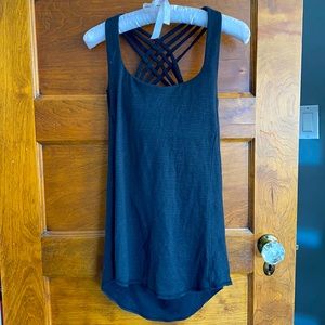 Lululemon Open Back Workout Top Size 4